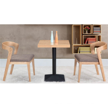 Contemporary Bistro Restaurant Solid Wood Table Set (FOH-BCA21)